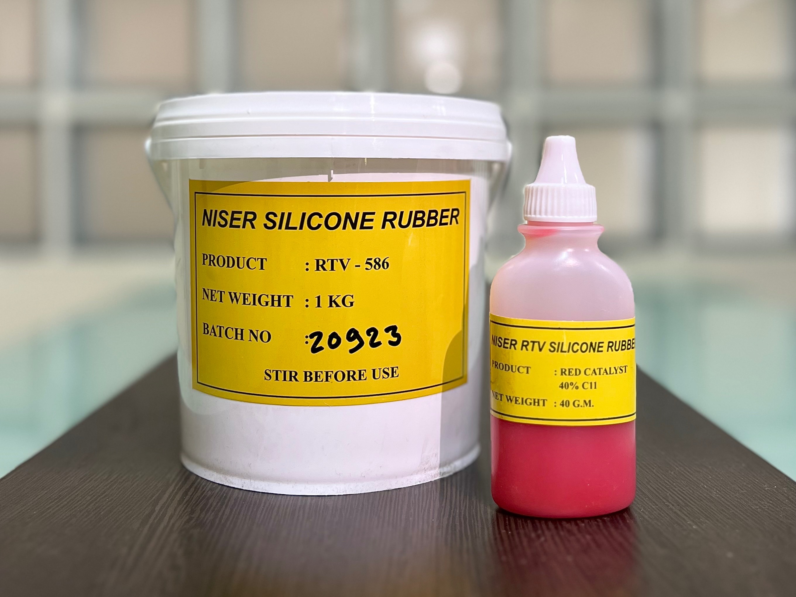 Niser Silicone Rubber‎‎ RTV 586 (Set  A+B) 1 Kg