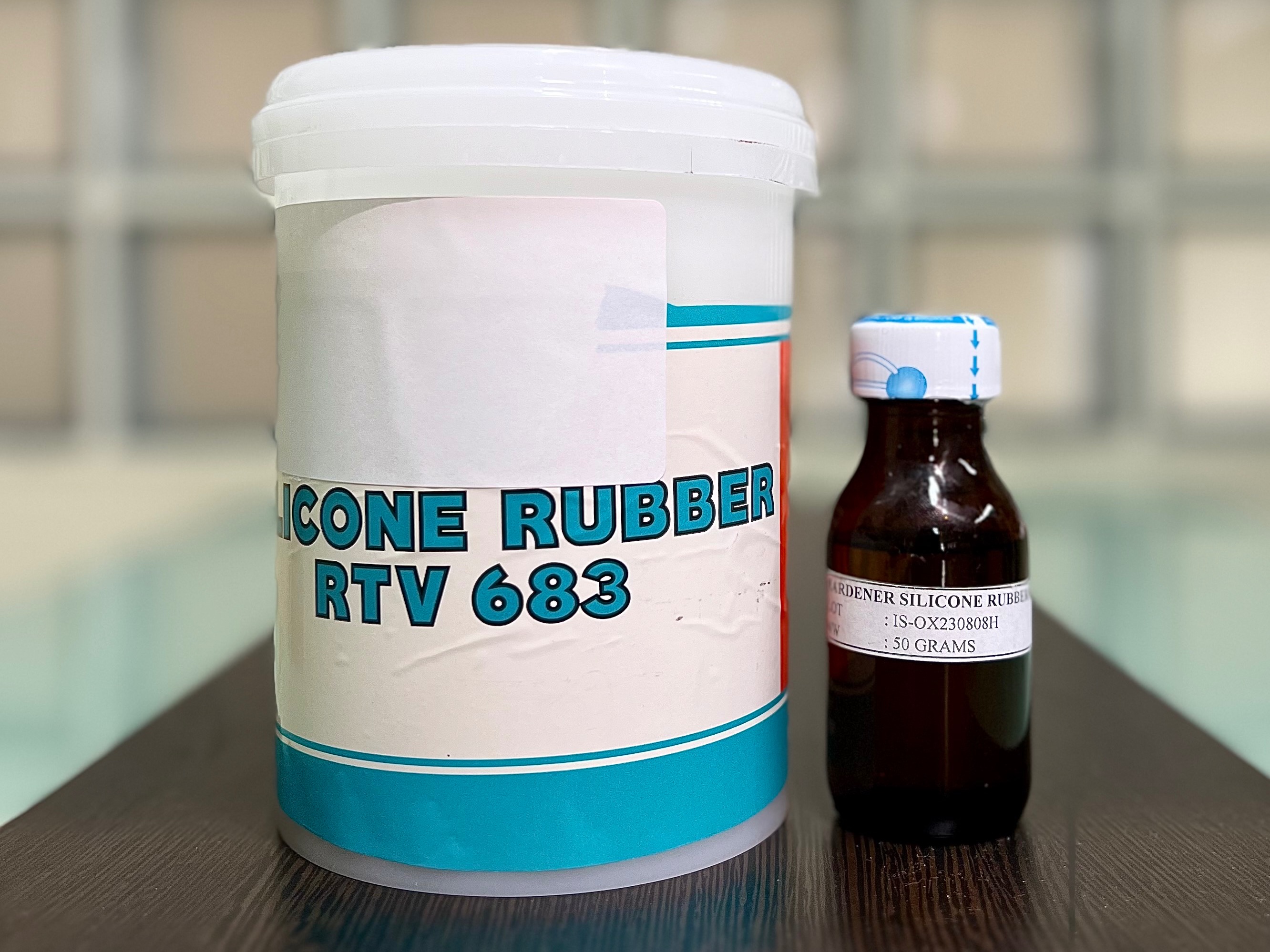 Silicone Rubber RTV 683 (Set A + B) 1 Kg