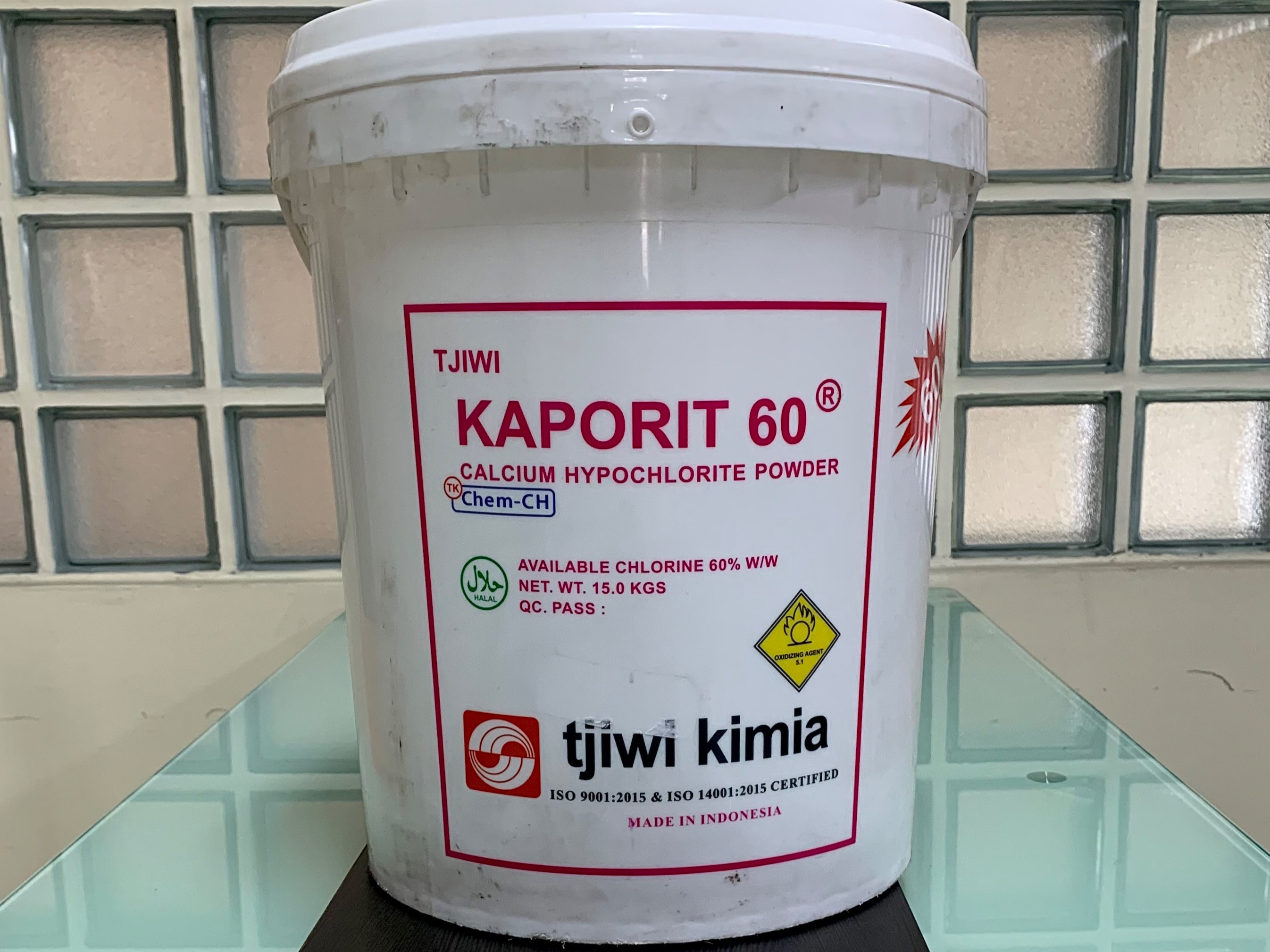 Kaporit 60% Tjiwi Kimia 15 Kg