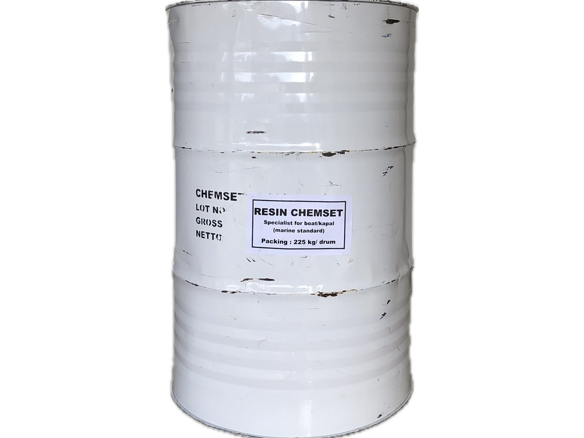 Resin Chemset (Specialist for Boat / Kapal) [MARINE STANDARD] 225 Kg
